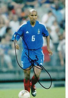 Olivier Dacourt   Frankreich   Fußball Autogramm Foto original signiert 