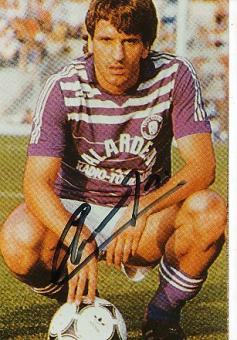 Didier Christophe FC Toulouse   Fußball Autogramm Foto original signiert 