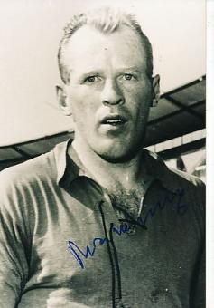 Bror Mellberg † 2004  Schweden  WM 1958  Fußball Autogramm Foto original signiert 