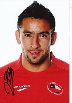 Mauricio Isla  Chile  Fußball Autogramm Foto original signiert 