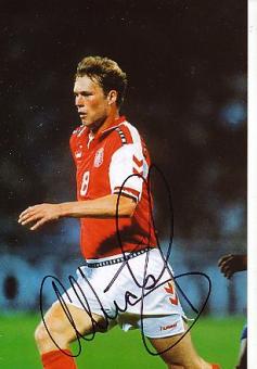?   Dänemark  Fußball Autogramm Foto original signiert 