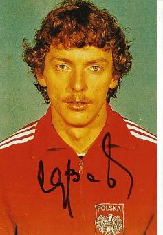 Zbigniew Boniek  Polen WM 1978  Fußball Autogramm Foto original signiert 