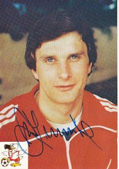 Wladyslaw Zmuda  Polen  WM 1974  Fußball Autogrammkarte original signiert 