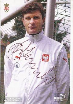 Wladyslaw Zmuda  Polen  WM 1974  Fußball Autogrammkarte original signiert 