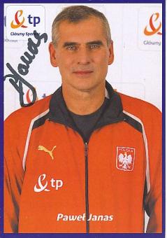 Pawel Janas  Polen   Fußball Autogrammkarte original signiert 