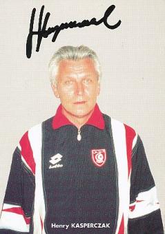 Henryk Kasperczak  Polen  WM 1974  Fußball Autogrammkarte original signiert 
