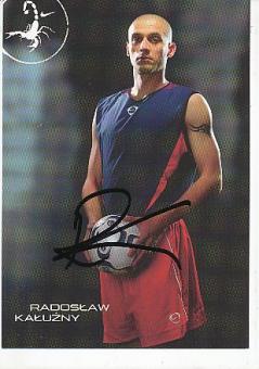 Radoslaw Kaluzny  Polen  Fußball Autogrammkarte original signiert 