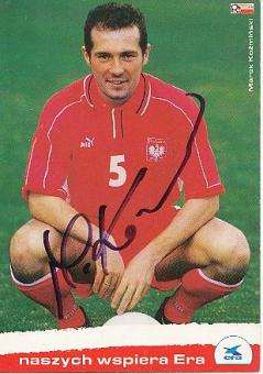 Marek Kozminski  Polen  Fußball Autogrammkarte original signiert 
