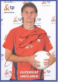 Euzebiusz Smolarek  Polen  Fußball Autogrammkarte original signiert 