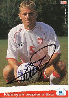 Tomasz Waldoch  Polen  Fußball Autogrammkarte original signiert 