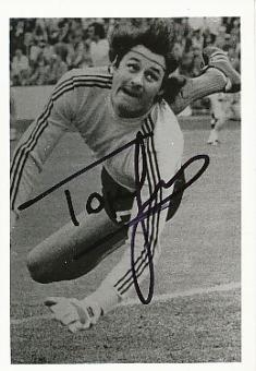 Jan Tomaszewski  Polen  WM 1974  Fußball Autogramm Foto original signiert 