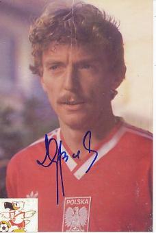 Zbigniew Boniek Polen WM 1978  Fußball Autogramm Foto original signiert 