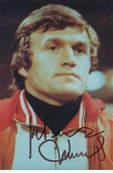 Włodzimierz Lubański Polen Gold Olympia 1972   Fußball Autogramm Foto original signiert 