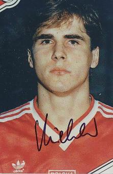 Dariusz Dziekanowski  Polen WM 1986  Fußball Autogramm Foto original signiert 