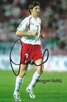 Grzegorz Rasiak  Polen  Fußball Autogramm Foto original signiert 