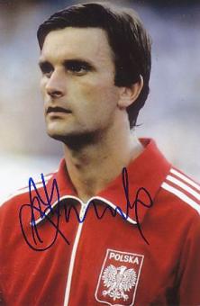 Wladyslaw Zmuda  Polen  WM 1974   Fußball Autogramm Foto original signiert 