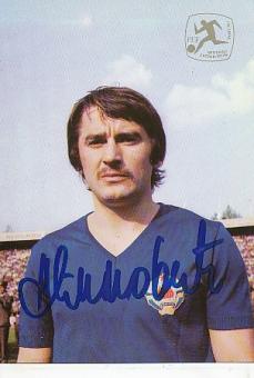 Jovan Acimovic  Jugoslawien EM 1976 Fußball Autogrammkarte original signiert 
