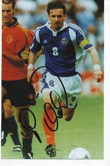 Predrag Mijatovic   Jugoslawien WM 1998  Fußball Autogramm  Foto original signiert 