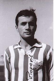 Vladica Popovic † 2020  Jugoslawien WM 1962  Fußball Autogramm  Foto original signiert 