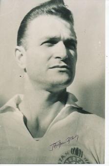 2  x  Stjepan Bobek † 2010  Jugoslawien WM 1950  Fußball Autogramm  Foto original signiert 