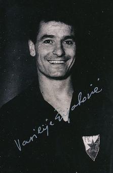 Vasilije Sijakovic † 2003 Jugoslawien WM 1950  Fußball Autogramm  Foto original signiert 