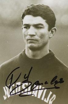 Dragoslav Sekularac † 2019 Jugoslawien WM 1962  Fußball Autogramm  Foto original signiert 