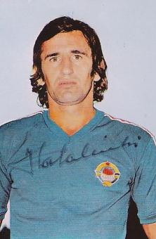 Josip Katalinski † 2011 Jugoslawien WM 1974  Fußball Autogramm  Foto original signiert 