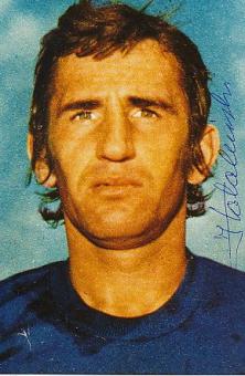 Josip Katalinski † 2011 Jugoslawien WM 1974  Fußball Autogramm  Foto original signiert 