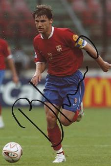 Branislav Ivanovic   Serbien  Fußball Autogramm  Foto original signiert 