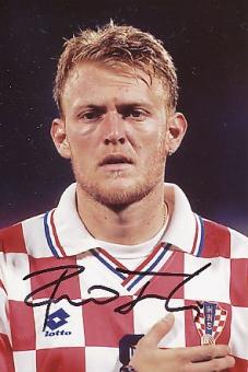 Robert Prosinecki  Kroatien WM 1990  Fußball Autogramm Foto original signiert 