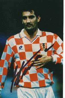 Igor Stimac  Kroatien  Fußball Autogramm Foto original signiert 