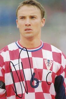 Dario Simic  Kroatien  Fußball Autogramm Foto original signiert 