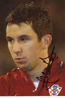 Darijo Srna  Kroatien  Fußball Autogramm Foto original signiert 