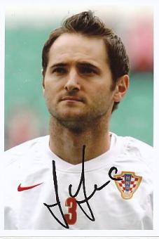 Josip Simunic  Kroatien  Fußball Autogramm Foto original signiert 