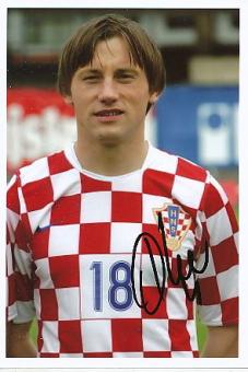 Ivica Olic  Kroatien  Fußball Autogramm Foto original signiert 