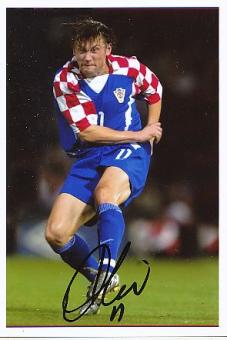 Ivica Olic  Kroatien  Fußball Autogramm Foto original signiert 