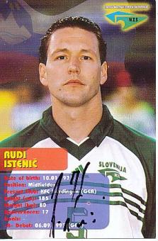Rudi Istenic   Slowenien  Fußball Autogrammkarte original signiert 
