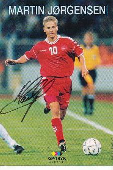 Martin Jörgensen  Dänemark  Fußball Autogrammkarte original signiert 