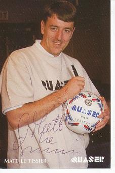 Matthew „Matt“ Le Tissier  FC Southampton & England  Fußball Autogrammkarte original signiert 