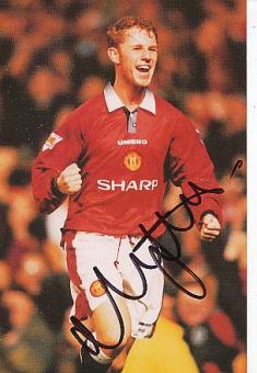 Nicky Butt    Manchester United  Fußball Autogrammkarte original signiert 