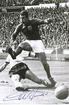Geoff Hurst  England Weltmeister WM 1966  Fußball Autogramm Foto original signiert 