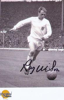 Ray Wilson † 2018  England Weltmeister WM 1966  Fußball Autogramm Foto original signiert 