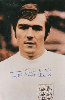 Terry Cooper  † 2021  England  WM 1970  Fußball Autogramm Foto original signiert 