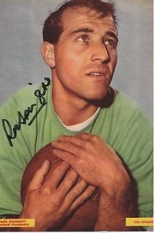 Ron Springett † 2015 England Weltmeister WM 1966  Fußball Autogramm Foto original signiert 