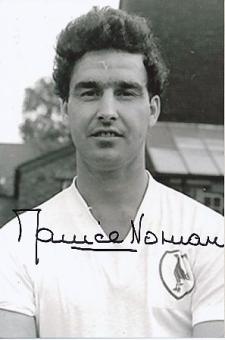Maurice Norman † 2022  England  WM 1962  Fußball Autogramm Foto original signiert 