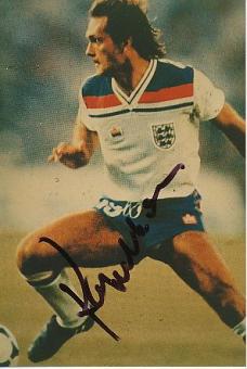 Ray Wilkins † 2018    England  Fußball Autogramm Foto original signiert 