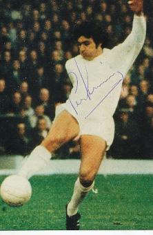 Peter Lorimer Leeds United  Fußball Autogramm Foto original signiert 