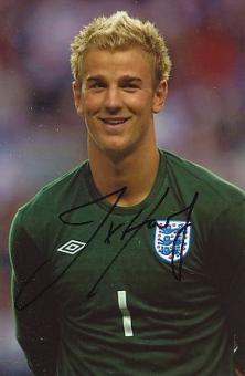 Joe Hart  England WM 2010  Fußball Autogramm Foto original signiert 