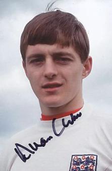 Allan Clarke England WM 1970  Fußball Autogramm Foto original signiert 