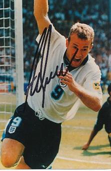 Alan Shearer  England  Fußball Autogramm Foto original signiert 